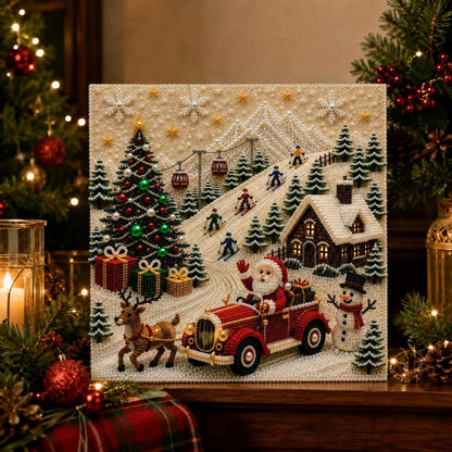 ✨ 3D Christmas Pearl Craft Kit – Relaxing DIY Holiday Art