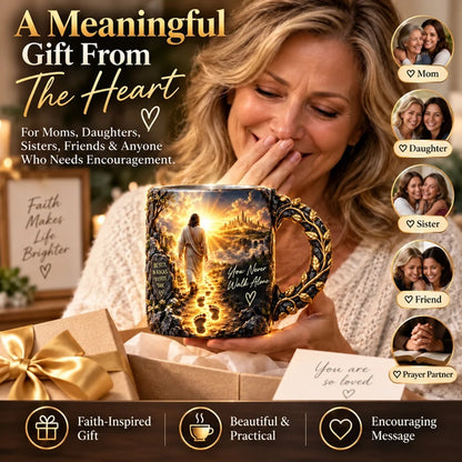 Jesus Walks With Me heat-reveal faith mug - image 6