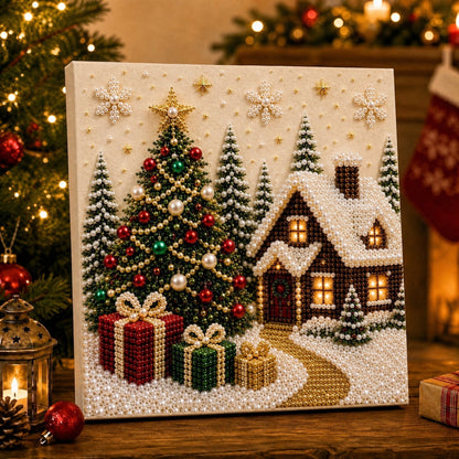 ✨ 3D Christmas Pearl Craft Kit – Relaxing DIY Holiday Art