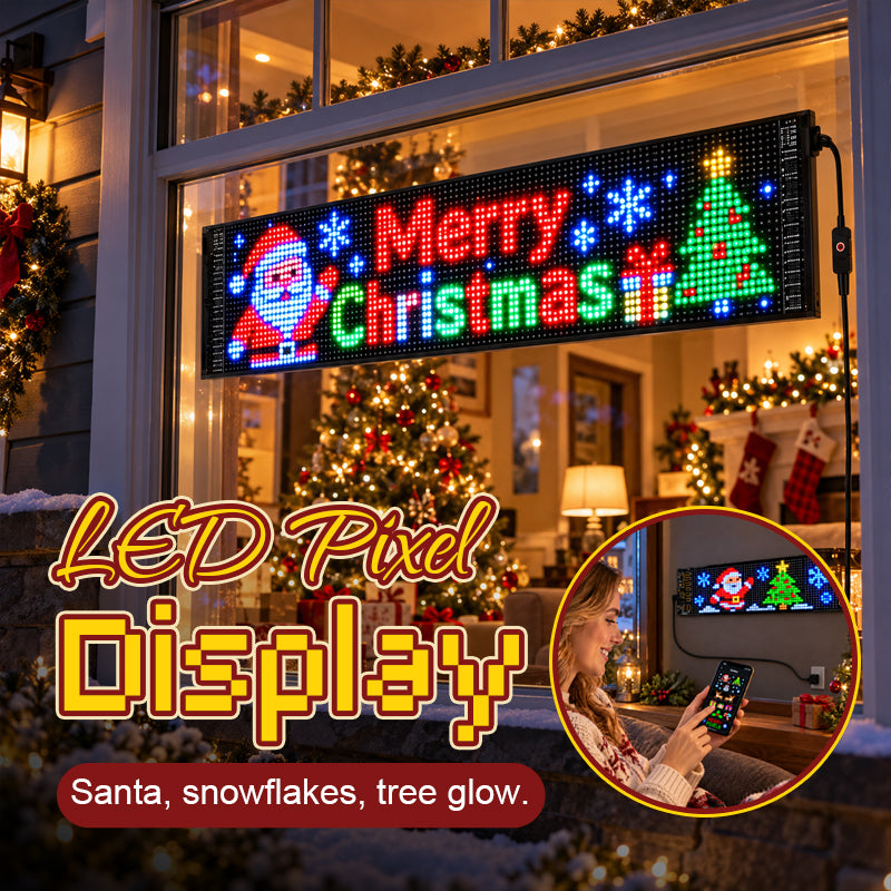Animated Christmas LED car display product image 11