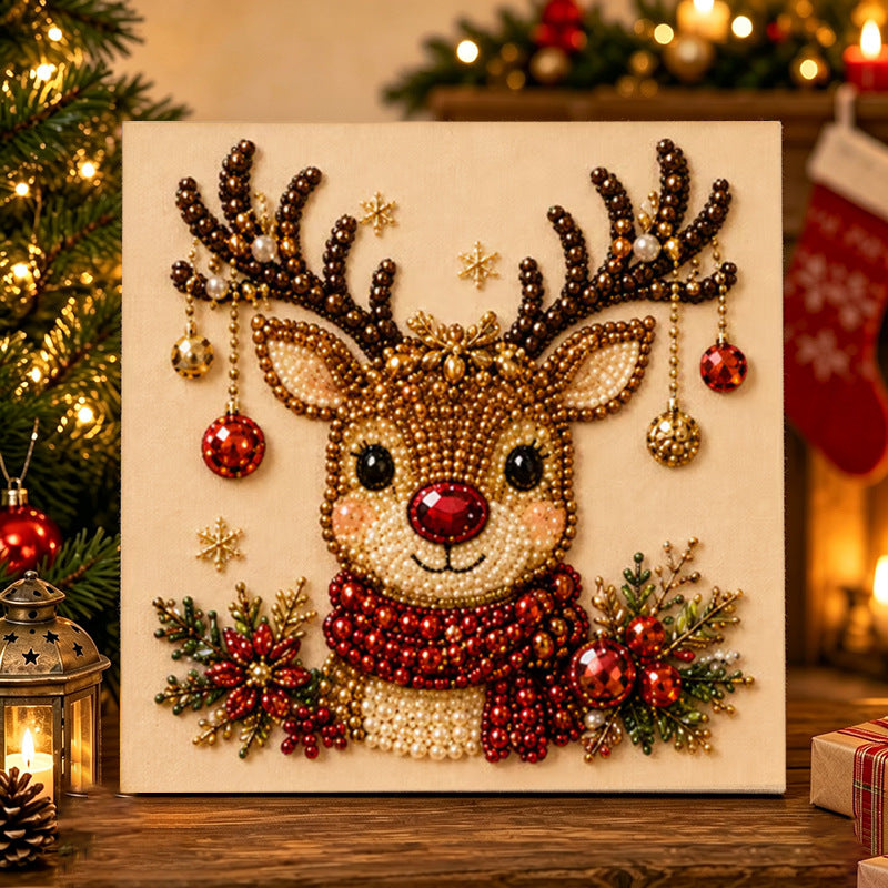 ✨ 3D Christmas Pearl Craft Kit – Relaxing DIY Holiday Art