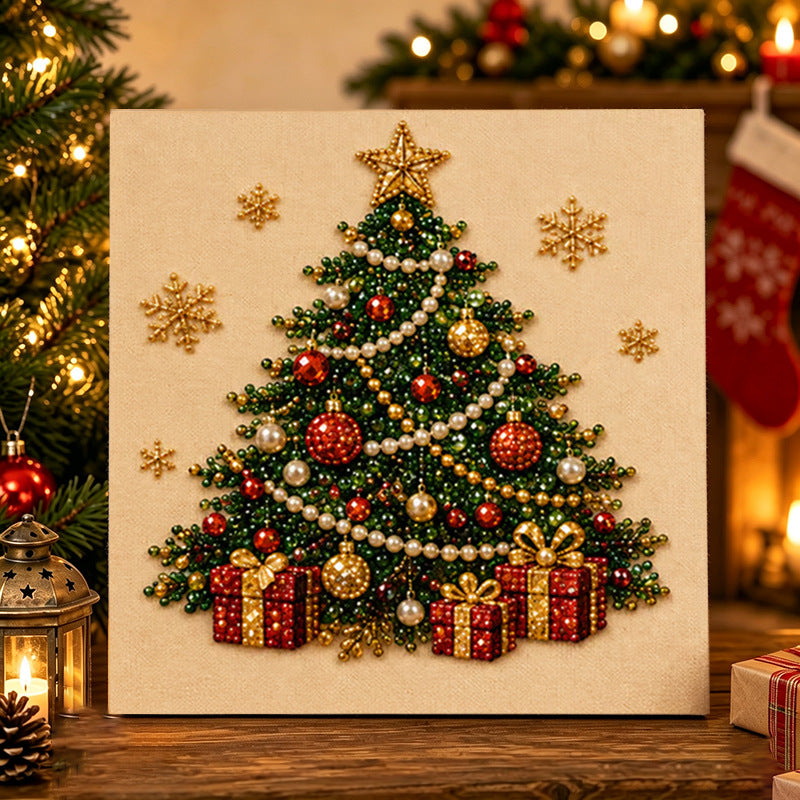 ✨ 3D Christmas Pearl Craft Kit – Relaxing DIY Holiday Art
