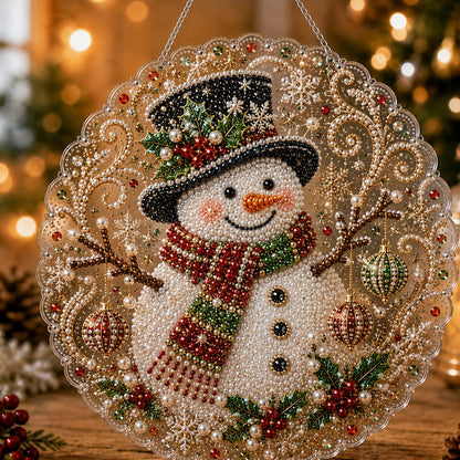 ✨ Christmas Pearl Diamond Art Hanging Ornament Kit | DIY Handmade Holiday Hanging Decor 🎅💎