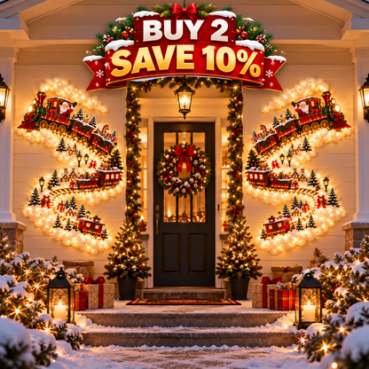 Christmas Magic Trail Wall Light festive wall decor